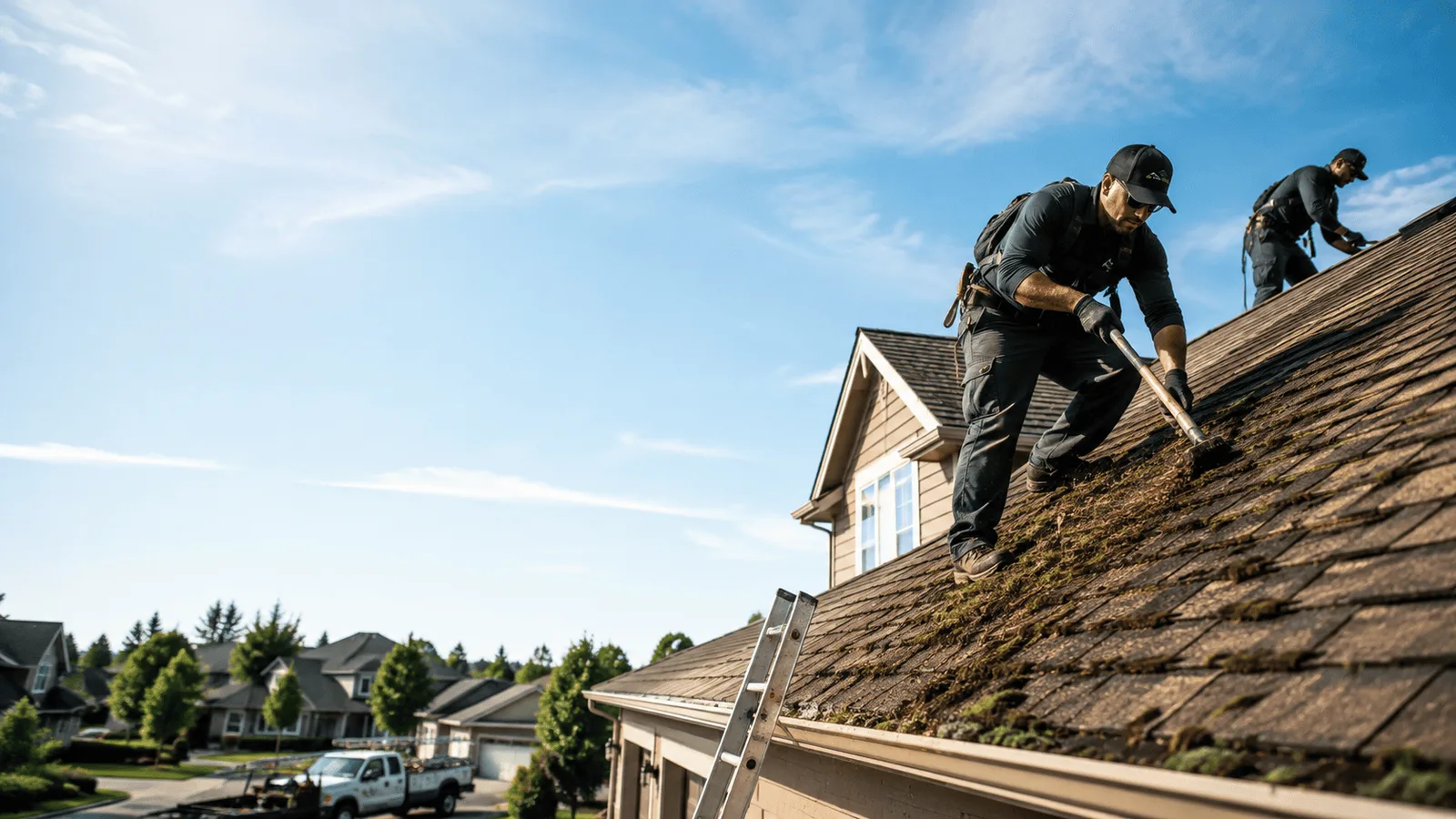 Roof Moss Removal in Gustine, TX near me